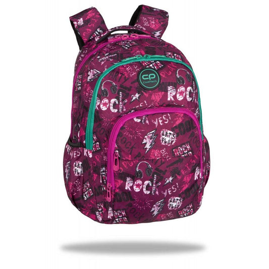 Mochila CoolPack Factor Rosa Rock - 45cm