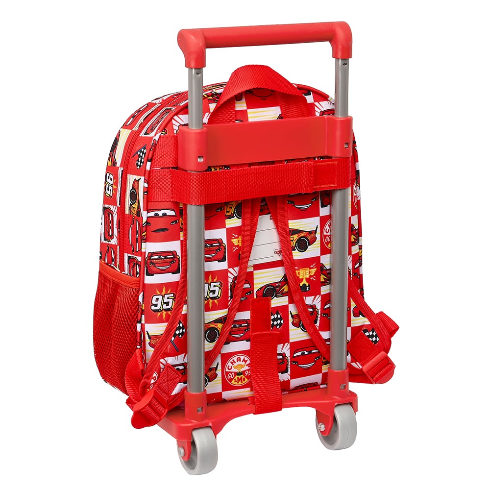 Mochila Pré-escolar com Rodas - Let's Race Carros da Disney