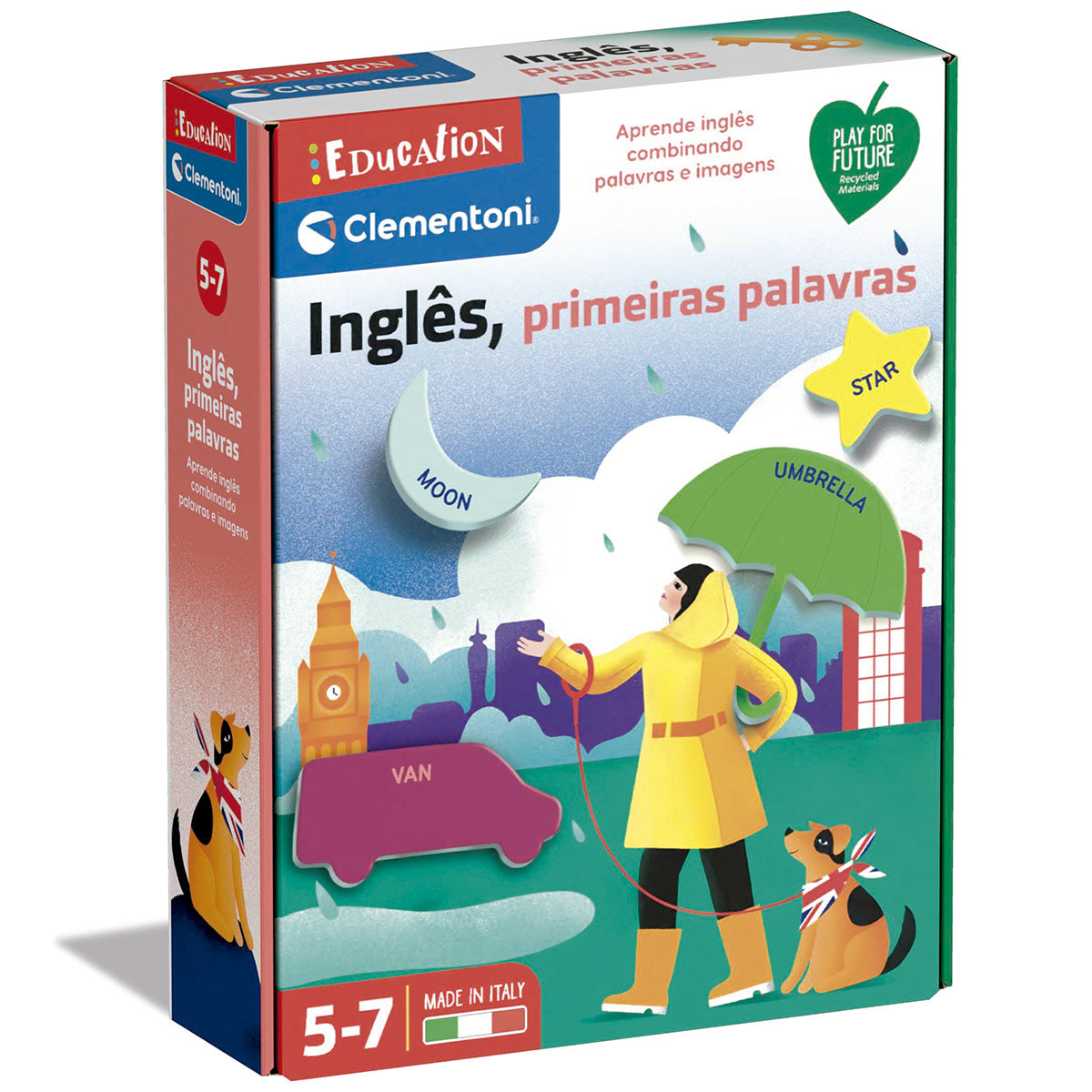 Jogo Clementoni Inglês, Primeiras Palavras