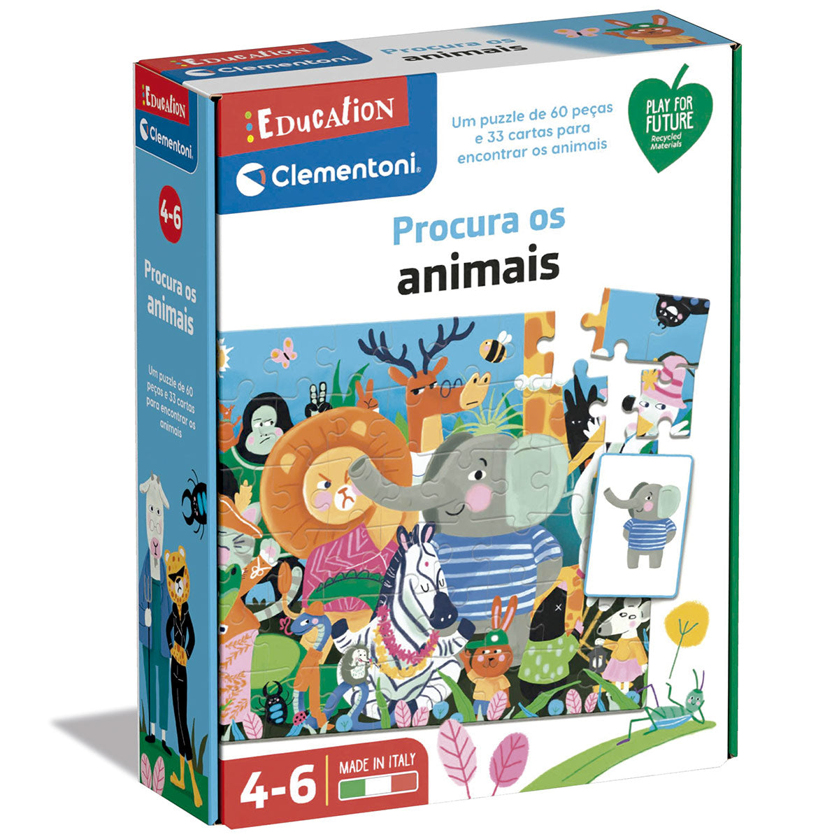 Jogo Clementoni Procura os Animais