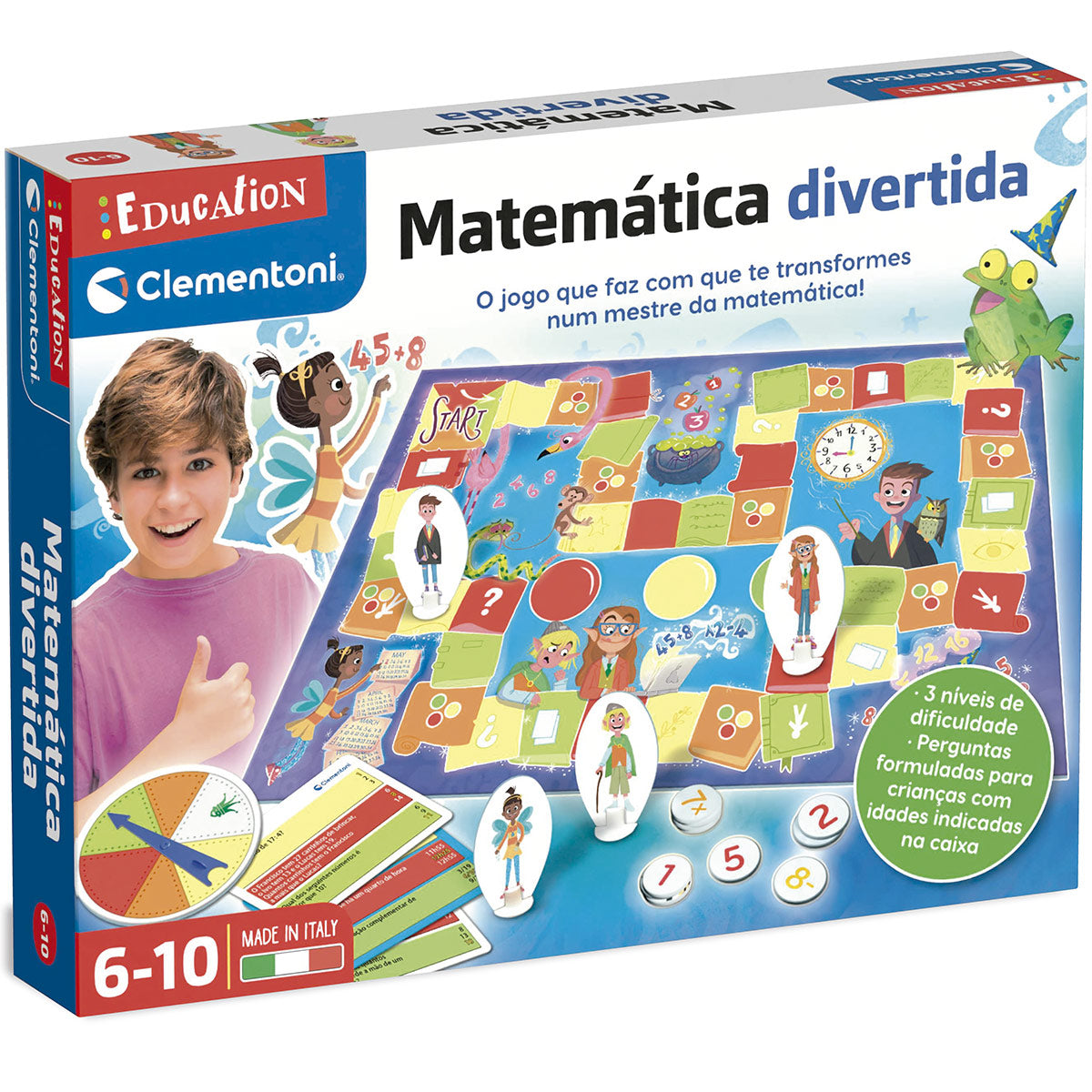 Jogo Clementoni Education: Matemática Divertida