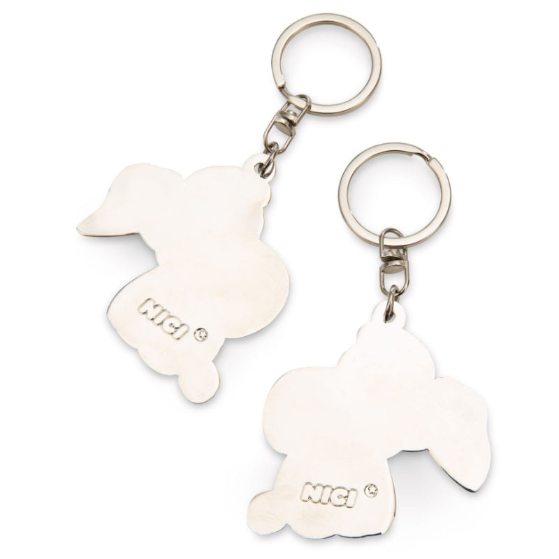 Porta-chaves Elefante Metálico c/ 2 Peças - Nici