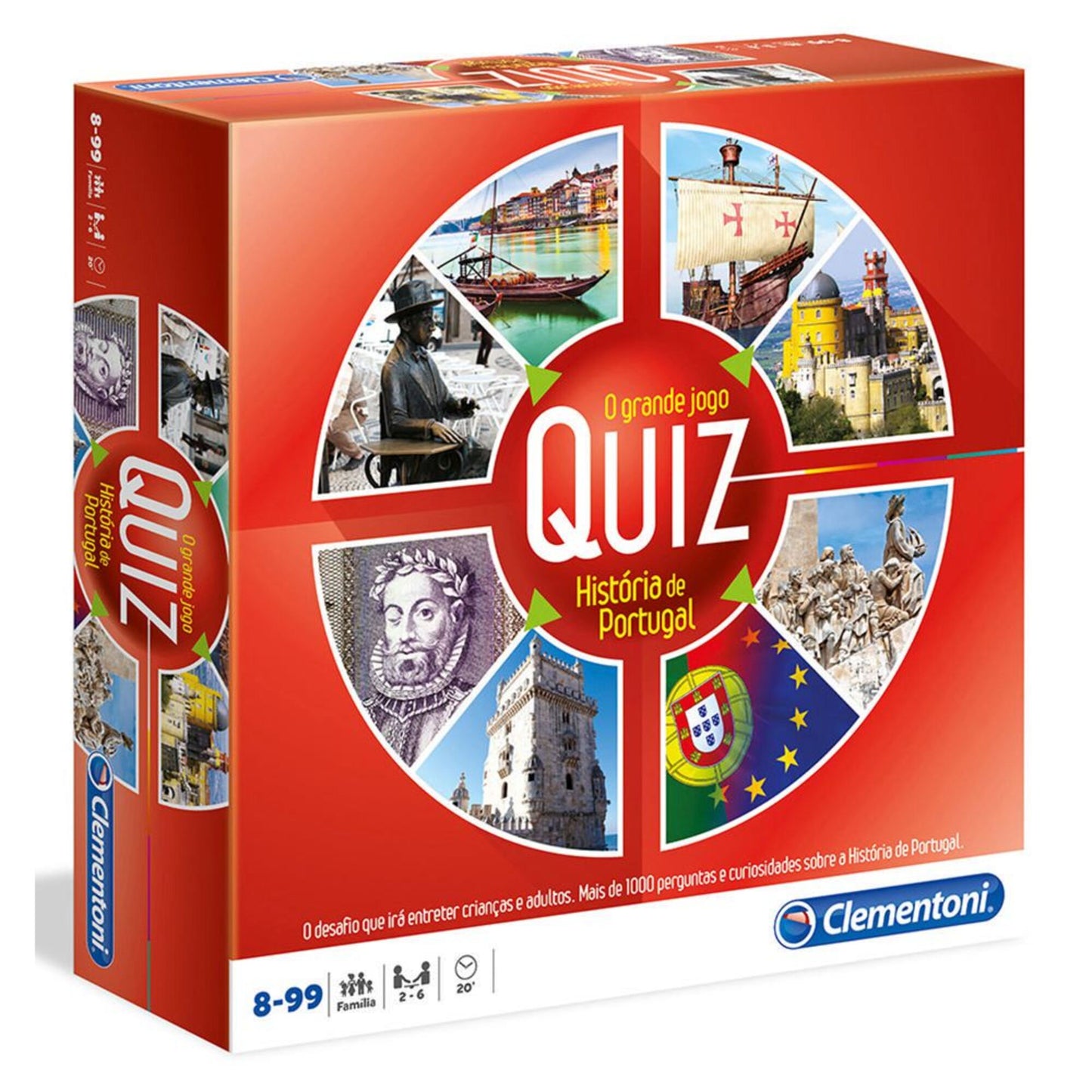 Clementoni - Quiz História de Portugal