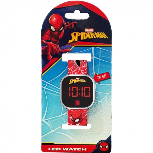 Homem-Aranha - Relógio LED
