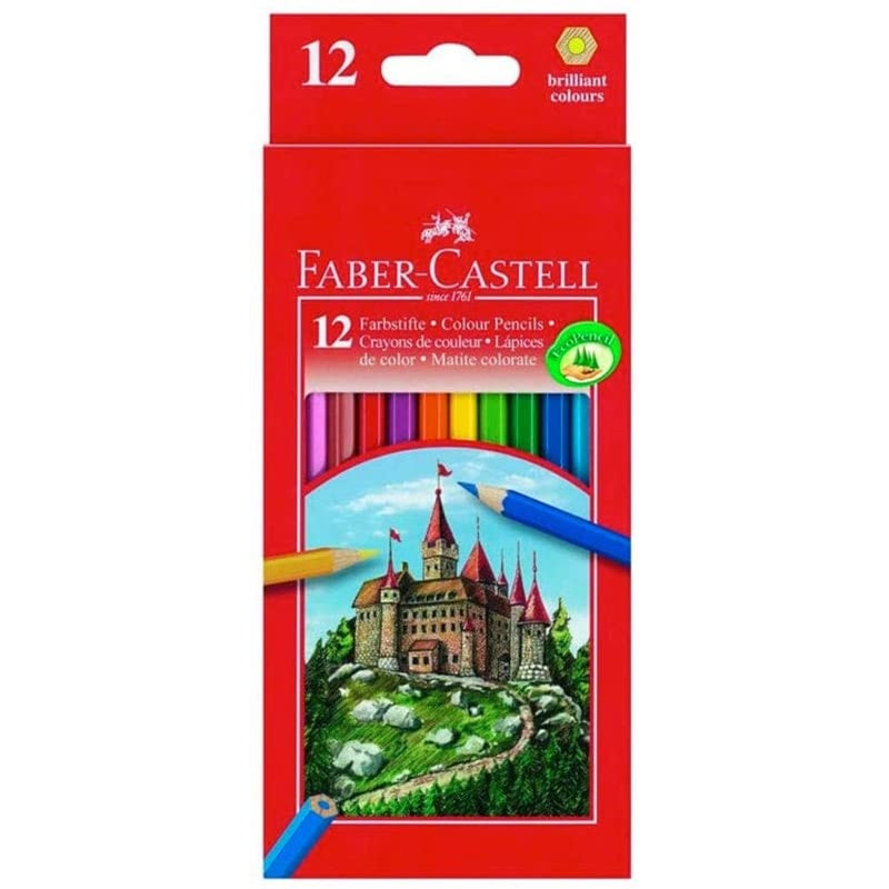 12 Lápis de Cor Faber-Castell