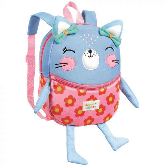 Mochila Animais Gata Lemon Ribbon - 30cm