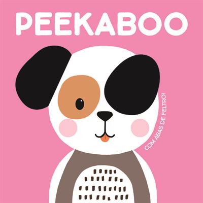 Peekaboo: Cão - Rosa