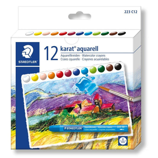 12 Lápis de Cor Aquarela, Staedtler