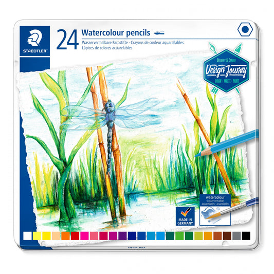 24 Lápis Aquarela - Staedtler