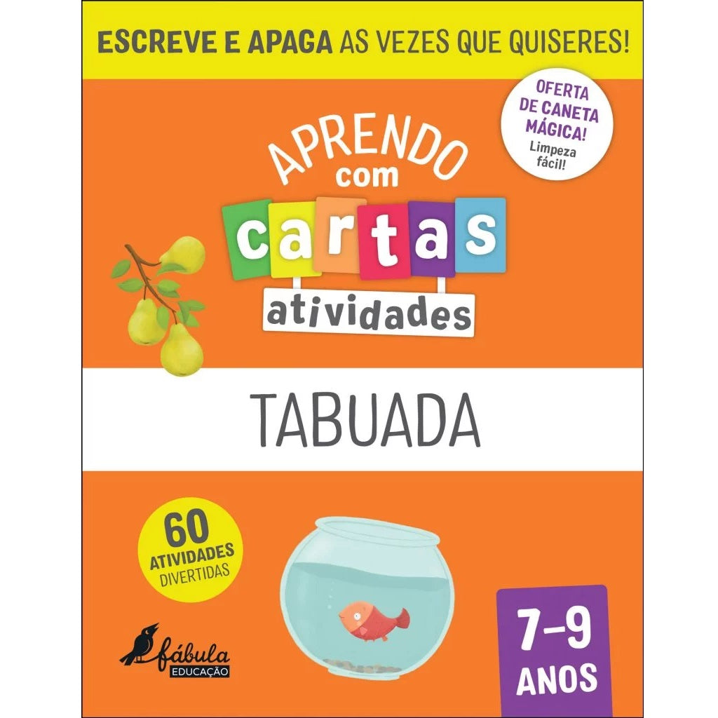 Aprendo com Cartas - Atividades: Tabuada 7-9 Anos