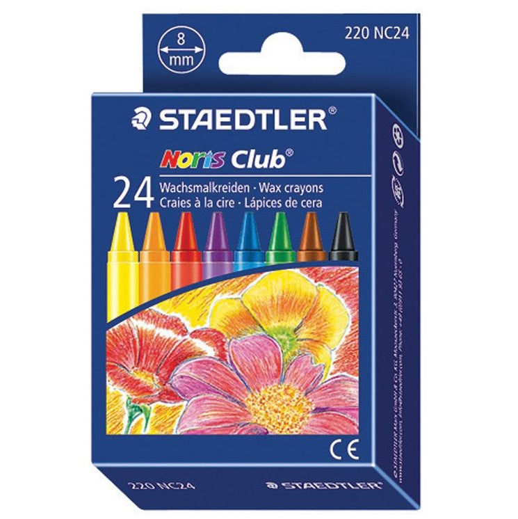 24 Giz de Cera Staedtler Noris Club