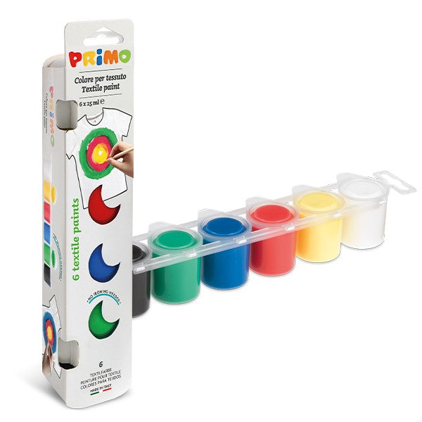 Bandeja 6 Cores Tinta Acrílica