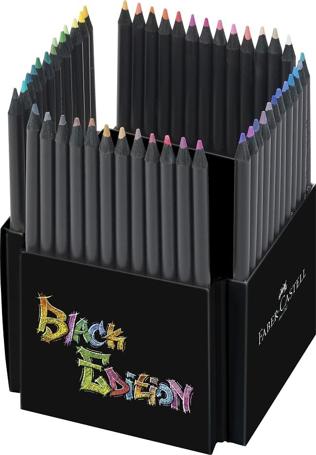 50 Lápis De Cor Faber-Castell BlackEdition