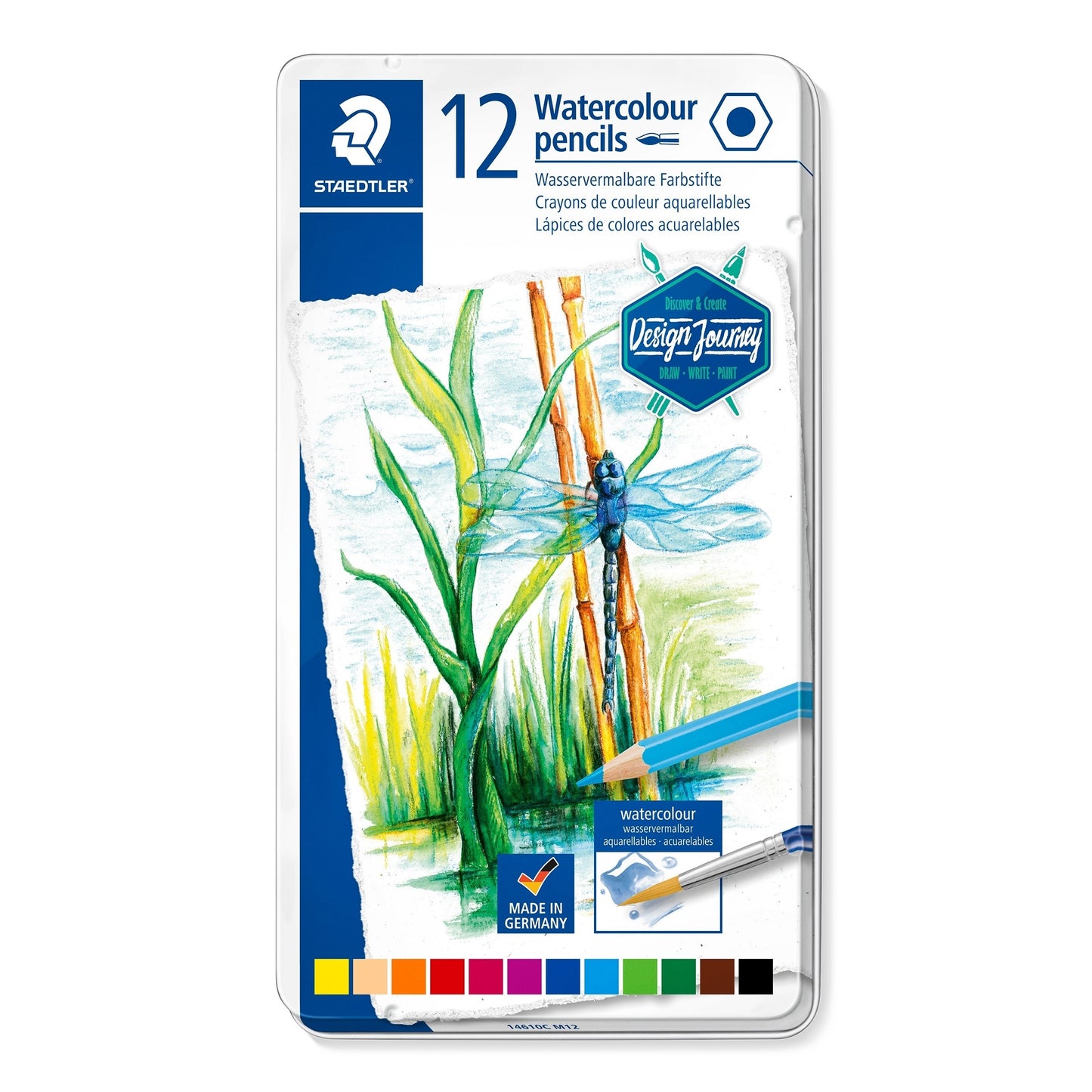 12 Lápis Aquarela - Staedtler