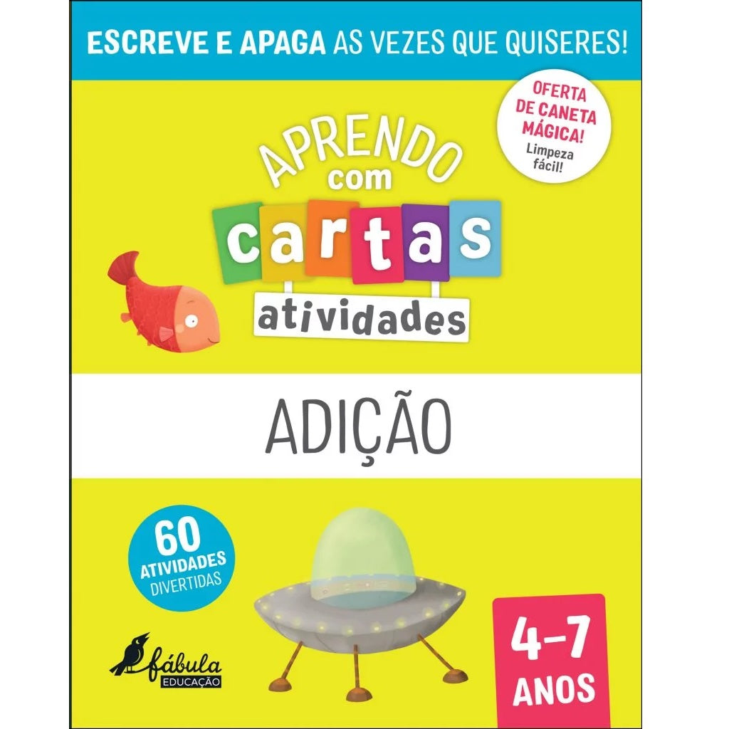 Aprendo com Cartas - Atividades - Adição 4-7 Anos
