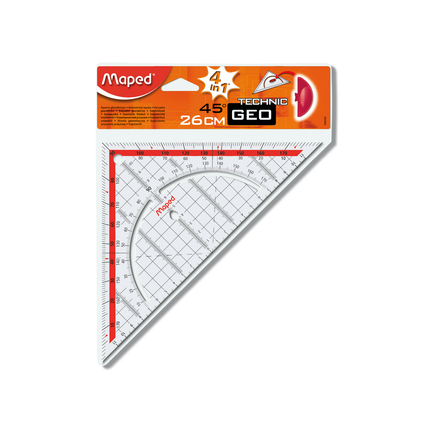 Maped Esquadro Aristo 26cm - 3154140287009