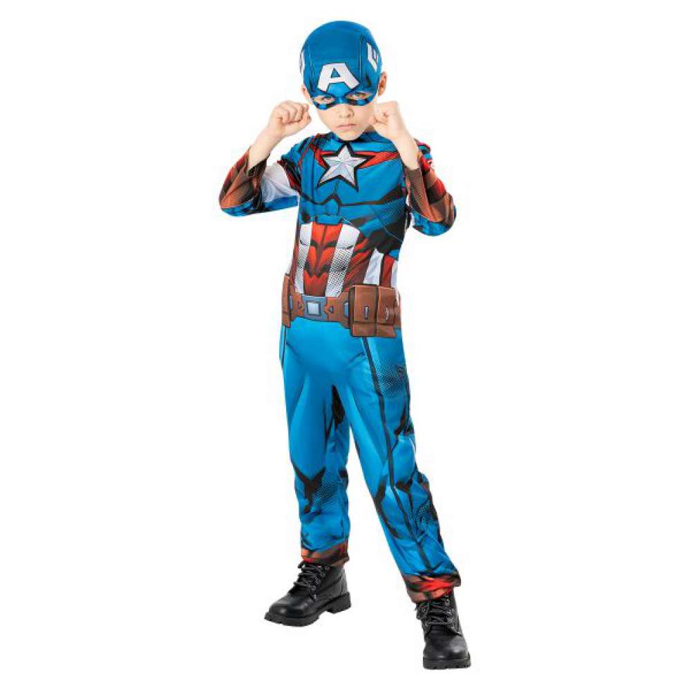 Fato de Carnaval - Capitão América - 3-4 Anos