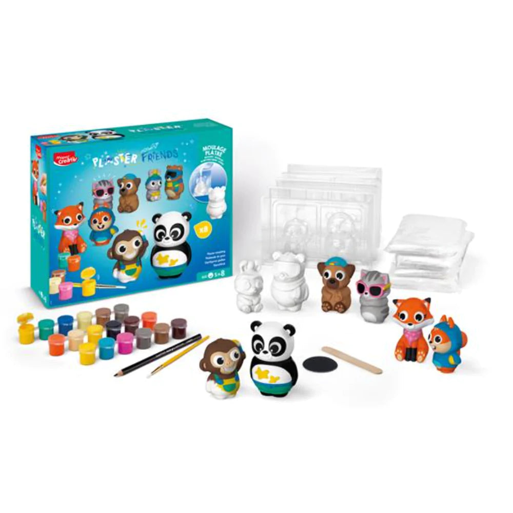 Pasta para Modelar Kit Maxi Plaster Friends - Maped Creativ