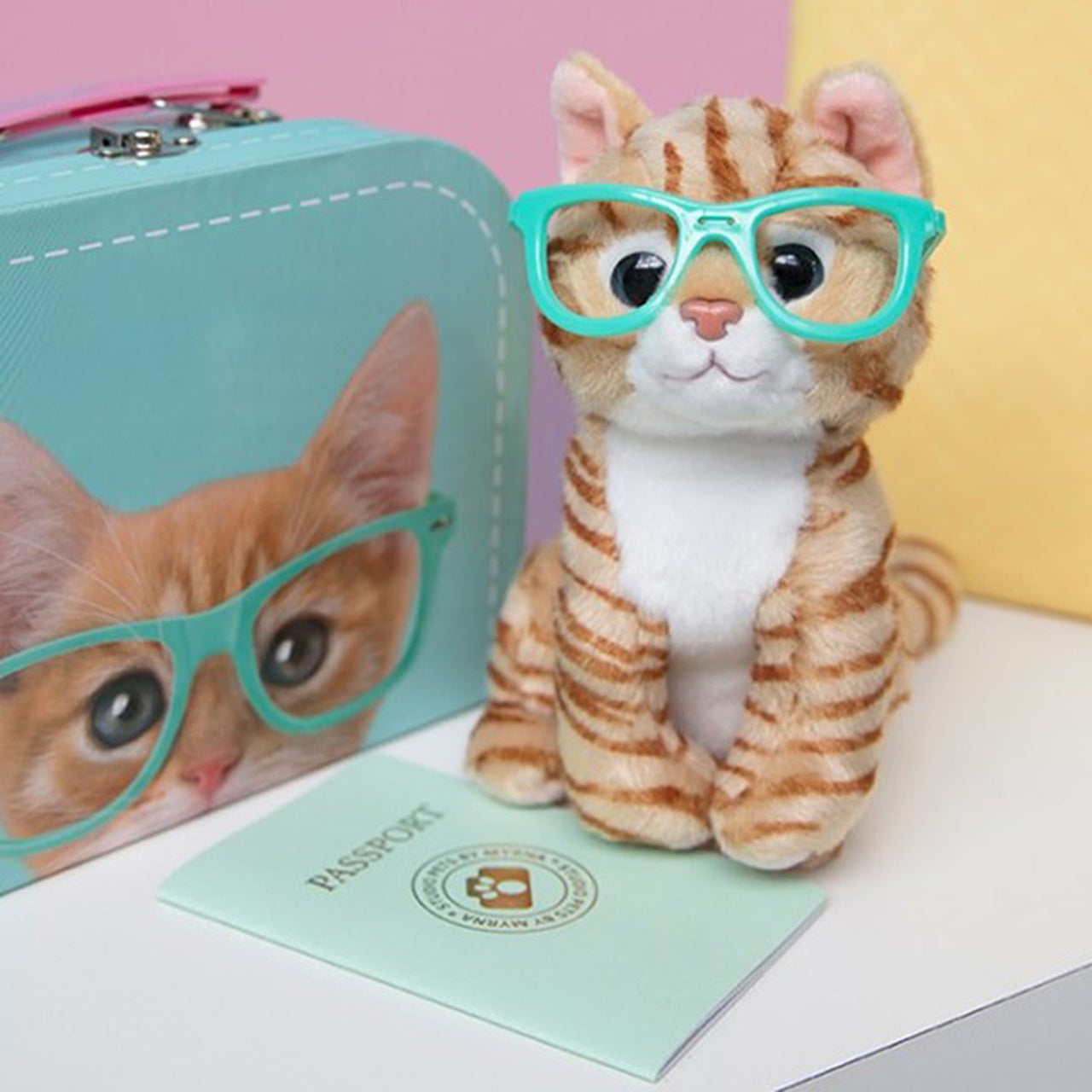 Studio Pets - RayBen - Malinha com Peluche com 16 cm e Livro de Atividades