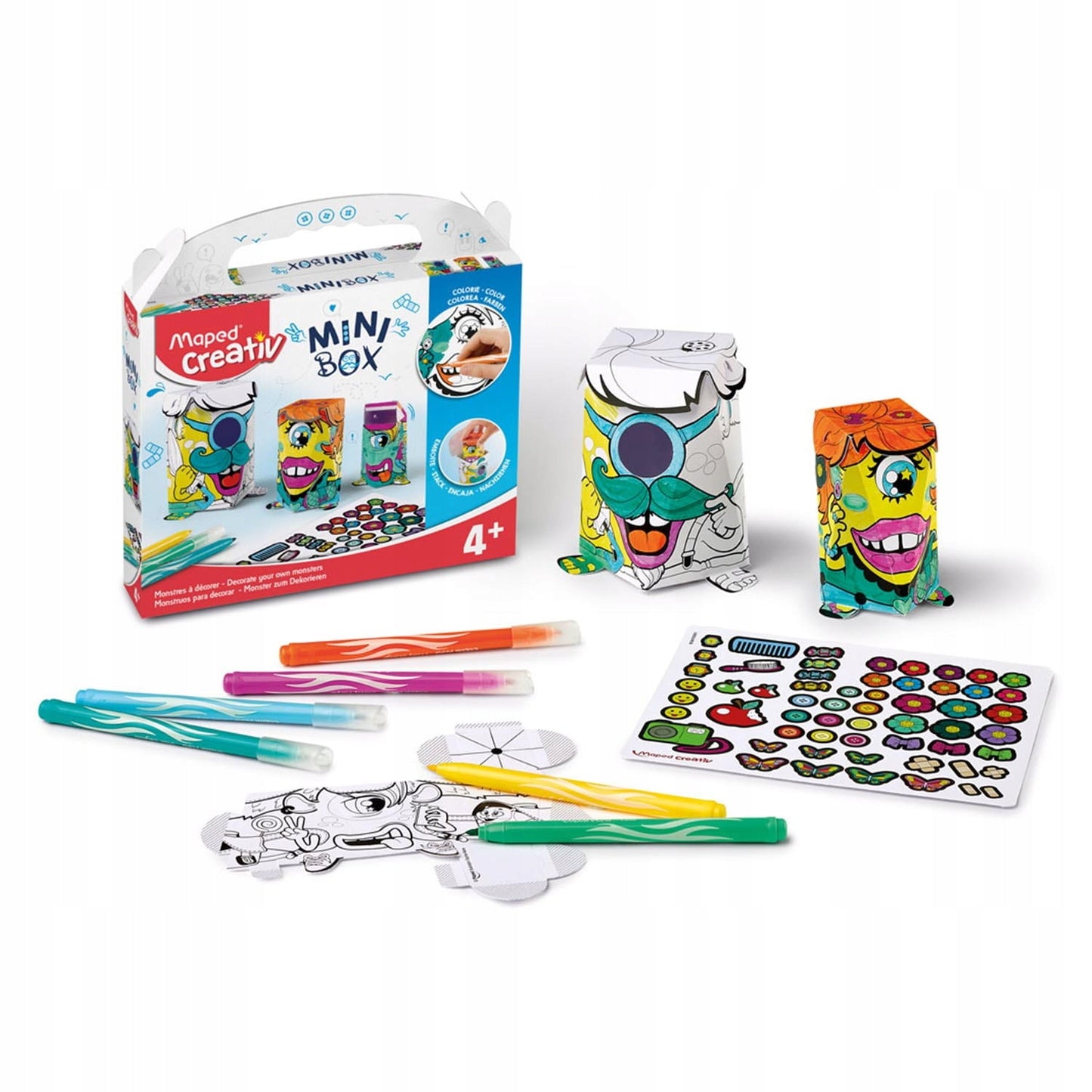 Monstros Constrói e Decora - Maped Creativ