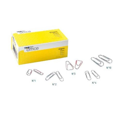 Caixa com 50 Clips N.10
