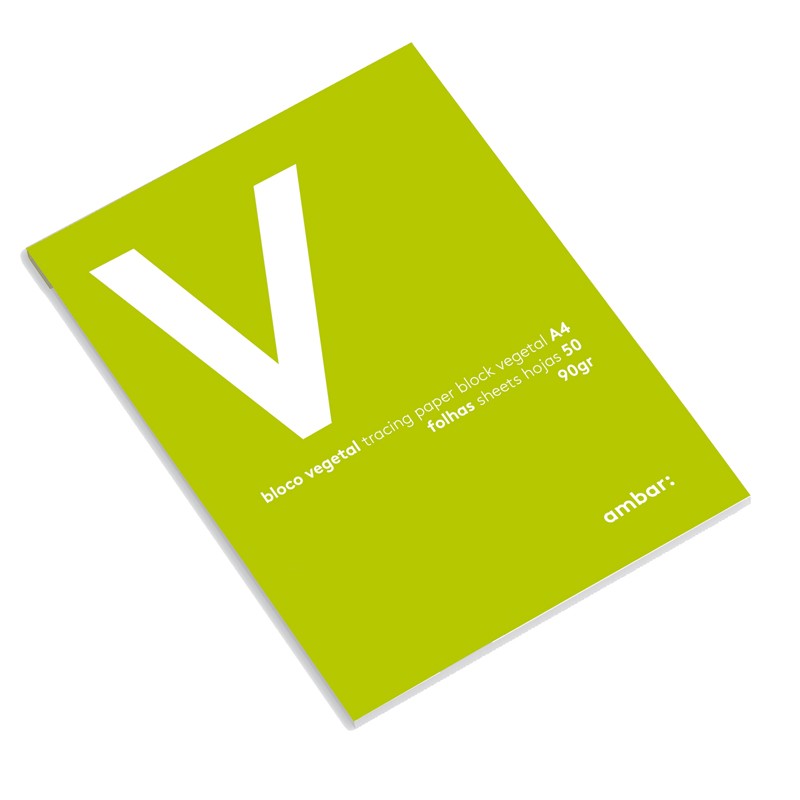 Bloco Papel Vegetal Ambar A4 90gramas