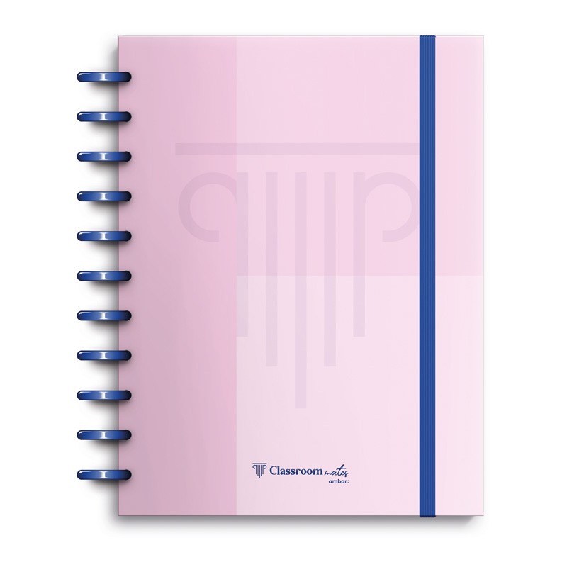 Caderno Folhas Extraíveis Ambar EcoSmart A4 Rosa