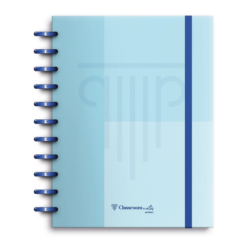 Caderno Folhas Extraíveis Ambar EcoSmart A4 Turquesa