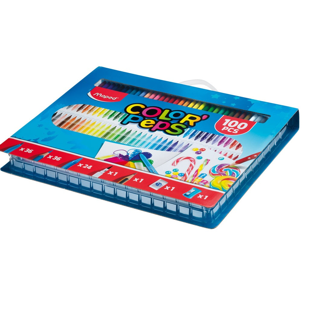 Kit Pintura Maped - Color Peps (100 Peças)