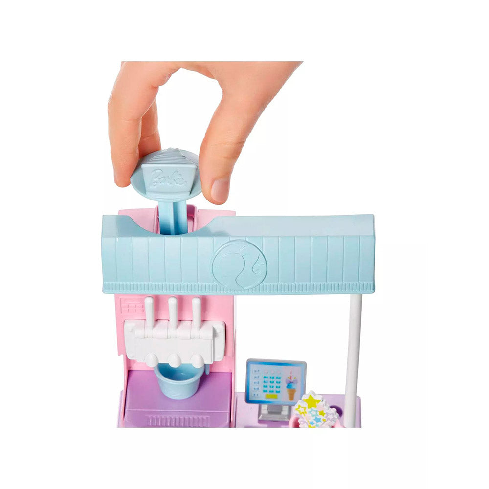 Playset Mattel Boneca Barbie Loja de Gelados