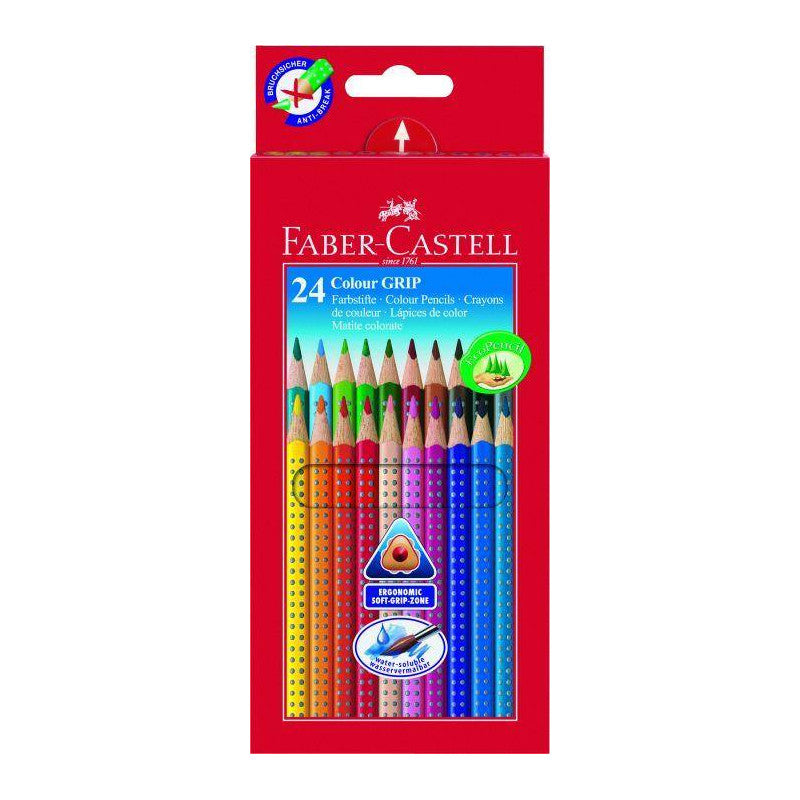 24 Lápis De Cor Aguarela Faber-Castell