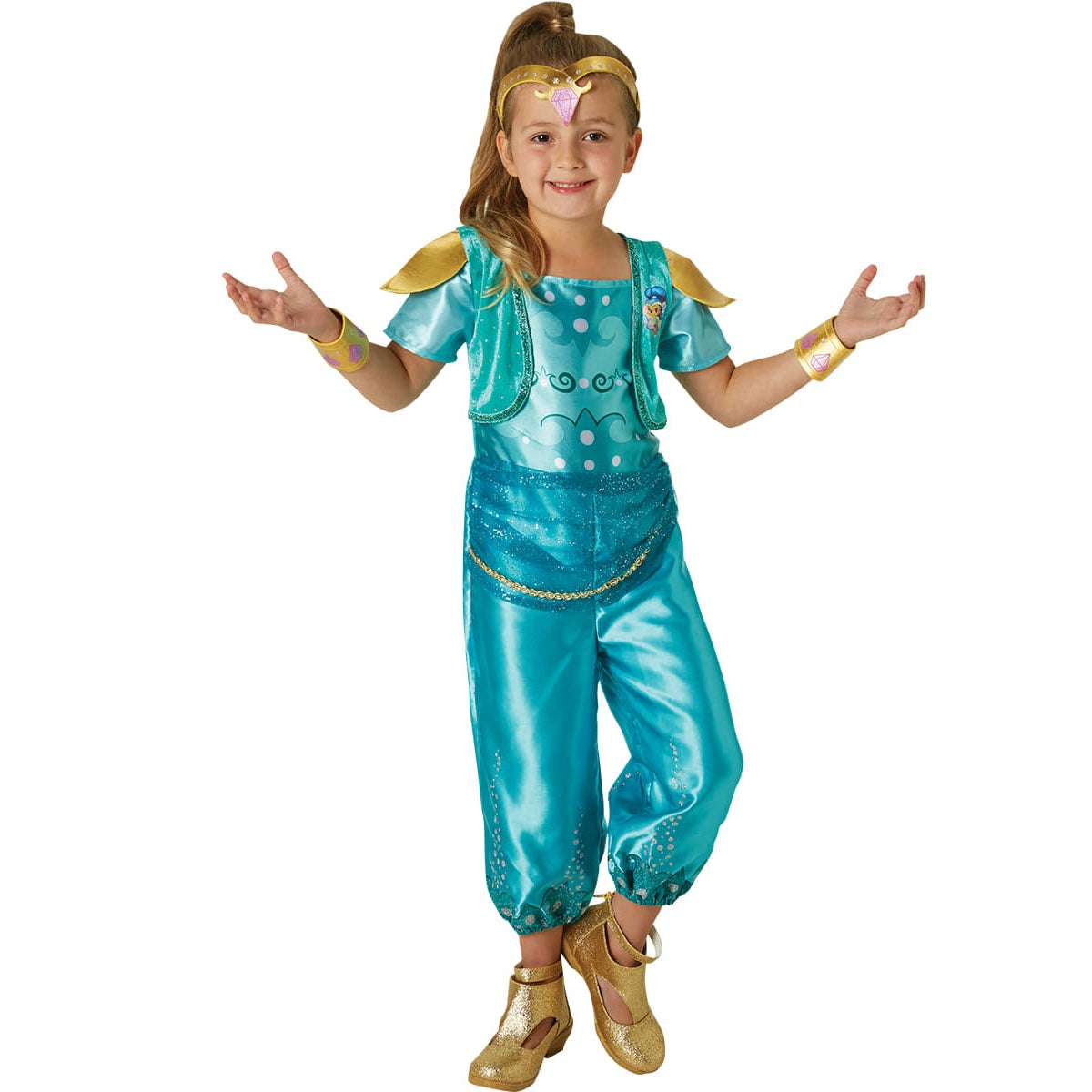 Fato de Carnaval - Shimmer & Shine - 3-4 Anos