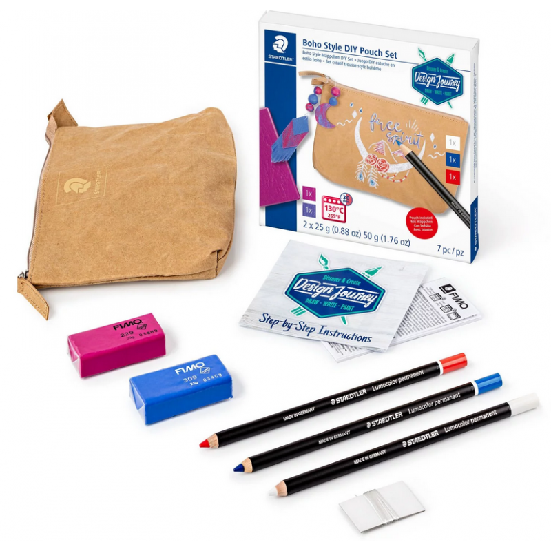 Pack Staedtler para Decoração de Bolsa - Letras e Pingentes