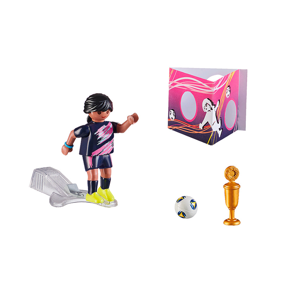 Playmobil: Futebolista com baliza 8 Peças