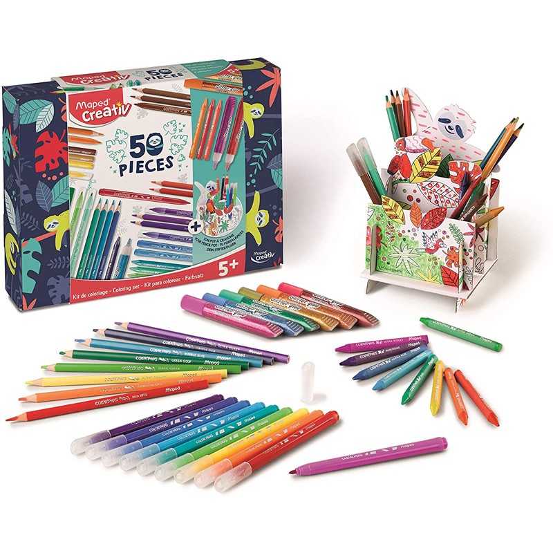 Kit Pintura 50 Peças Maped Creativ - 907037
