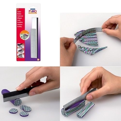 Conjunto de Lâminas Sortidas - Fimo