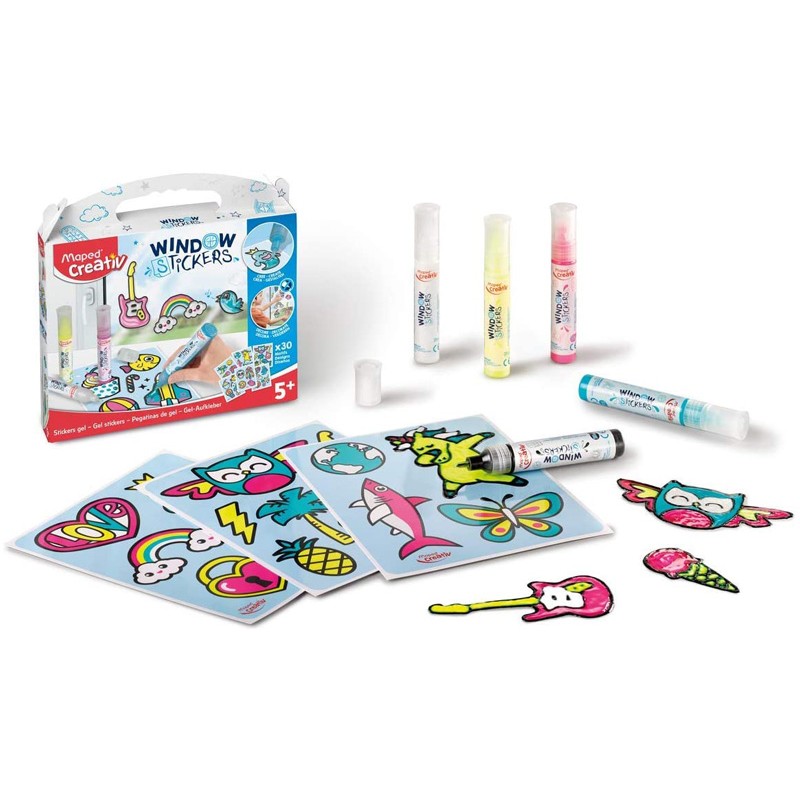 Kit Decoração Janelas / Vidro - Maped Creativ