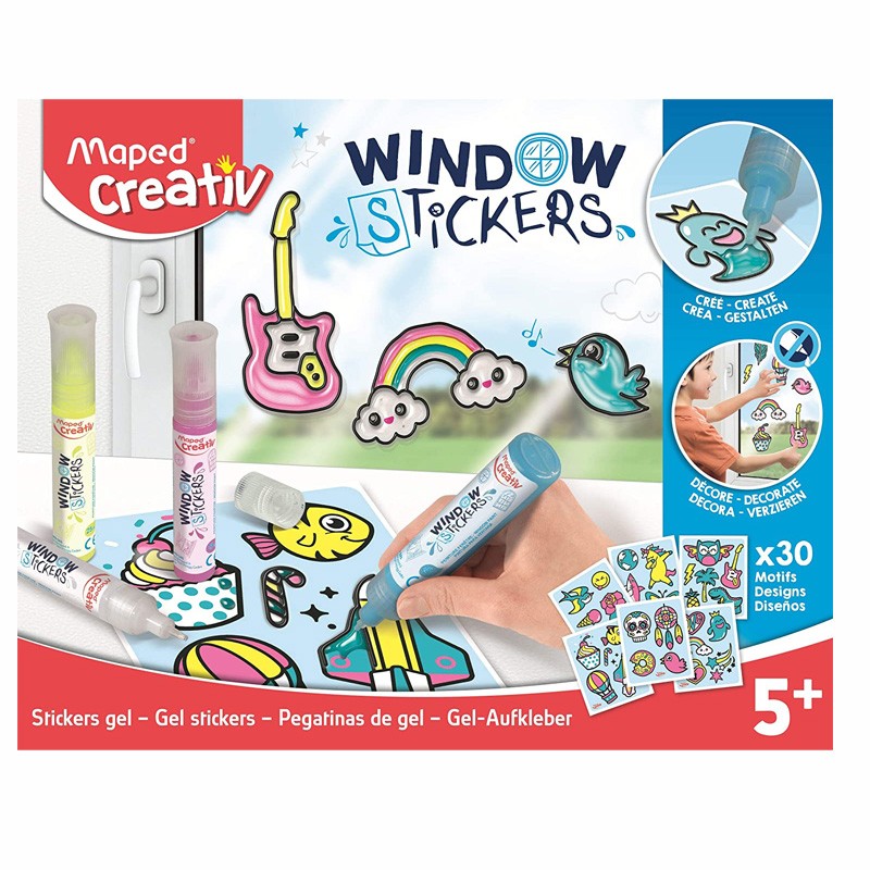 Kit Decoração Janelas / Vidro - Maped Creativ