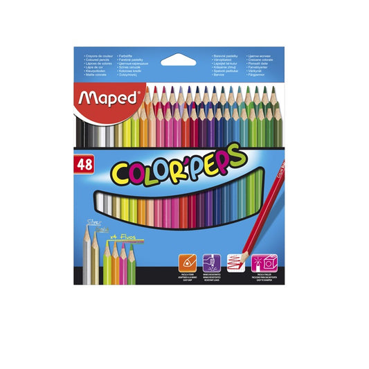 48 Lápis de Cor Maped