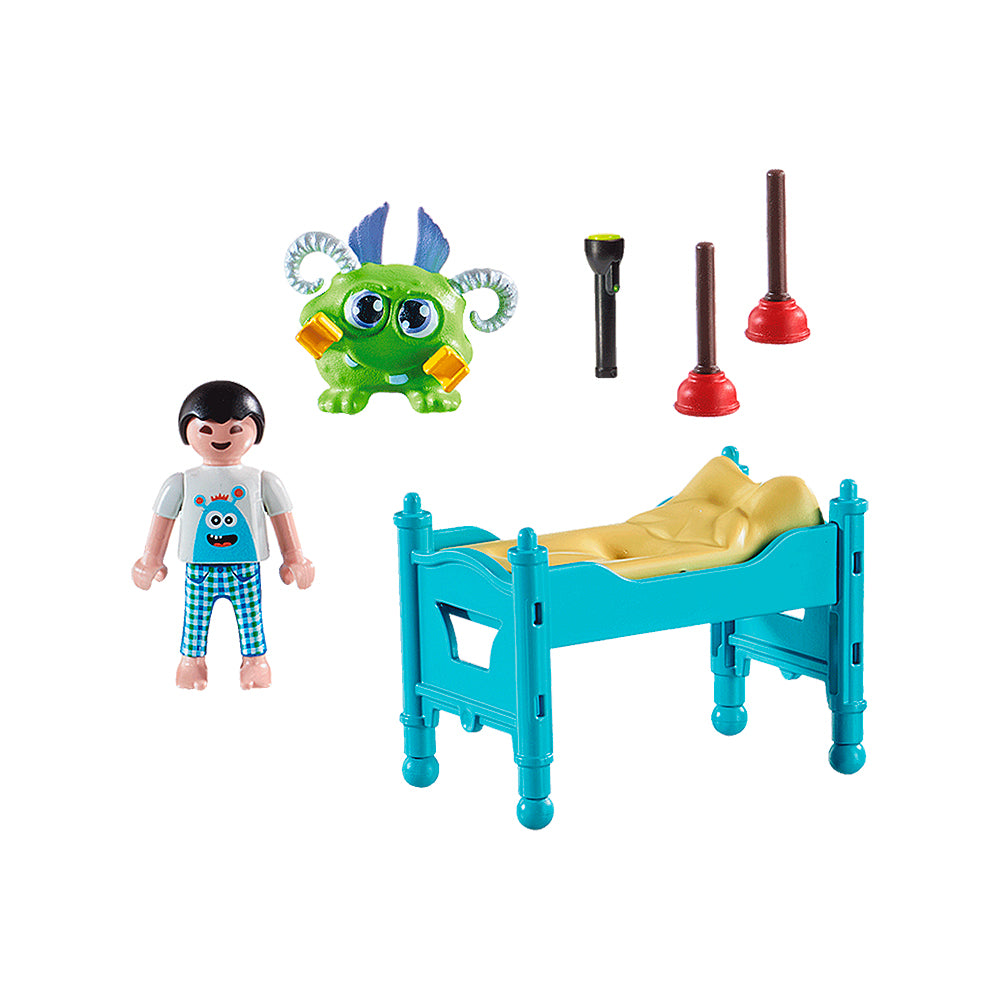 Playmobil: Menino com Monstro 22 Peças