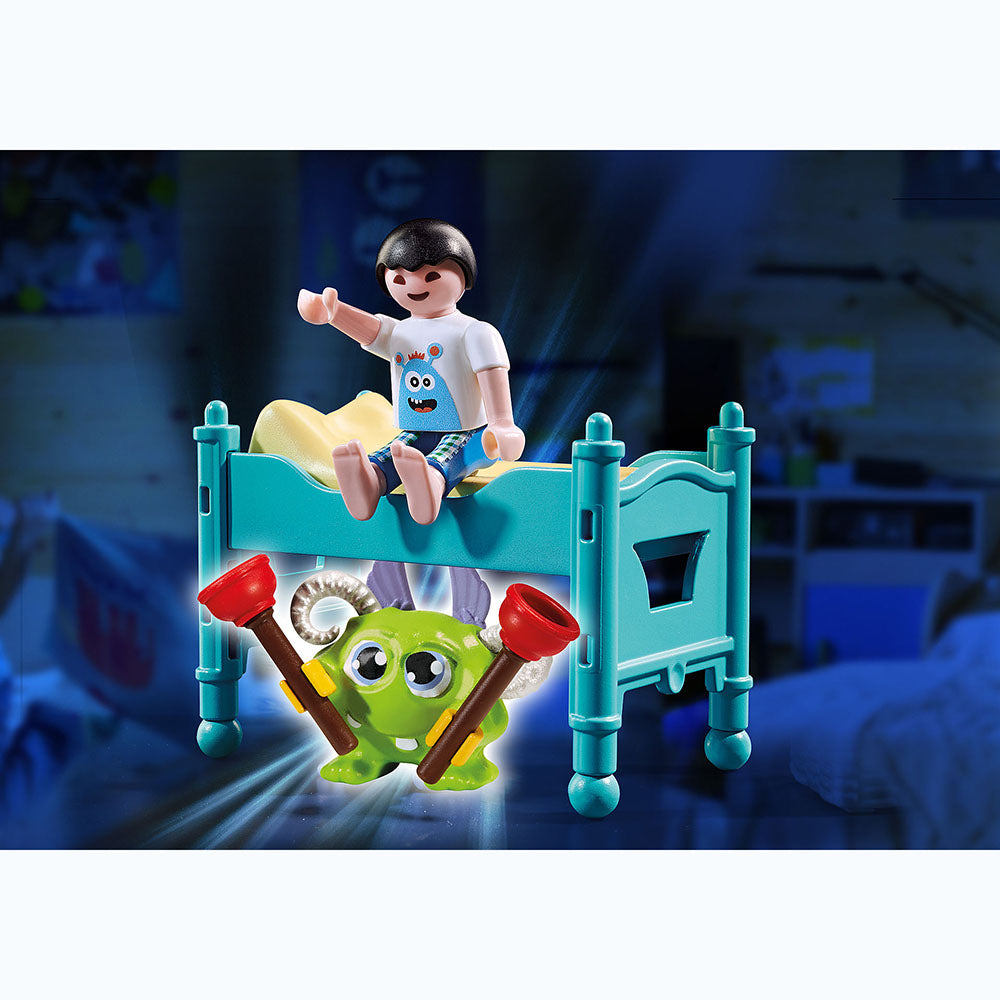 Playmobil: Menino com Monstro 22 Peças