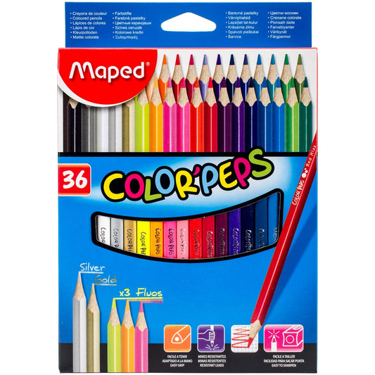 36 Lápis de Cor (Maped)