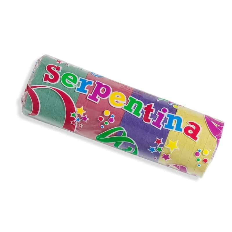 Serpentinas Cores Sortidas Embalagem 25 Unidades