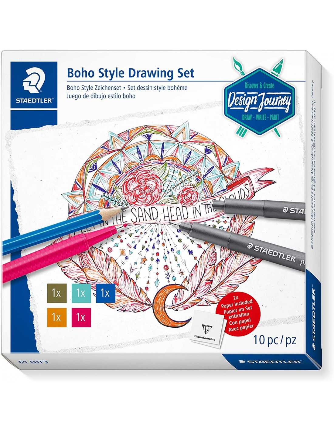 Pack Desenho Staedtler Boho Style