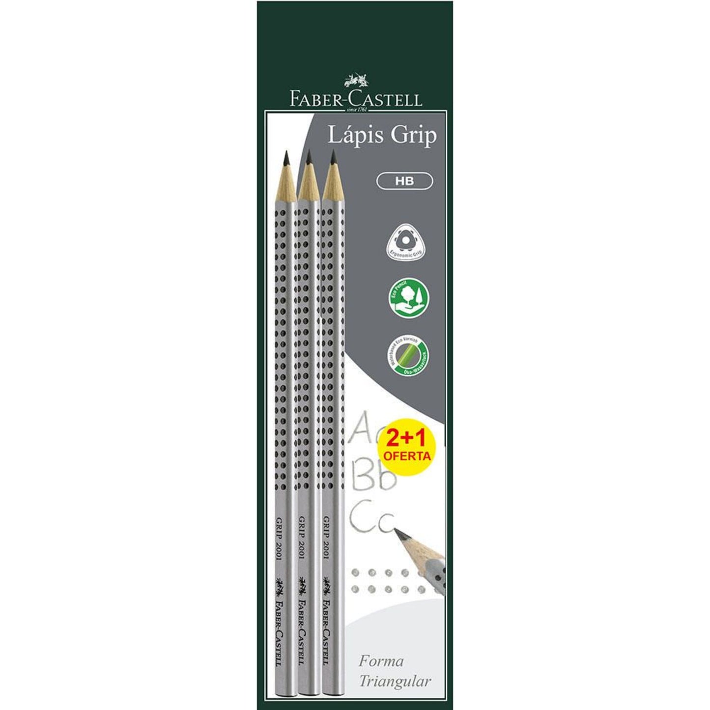Lápis Faber-Castell Grip 2+1