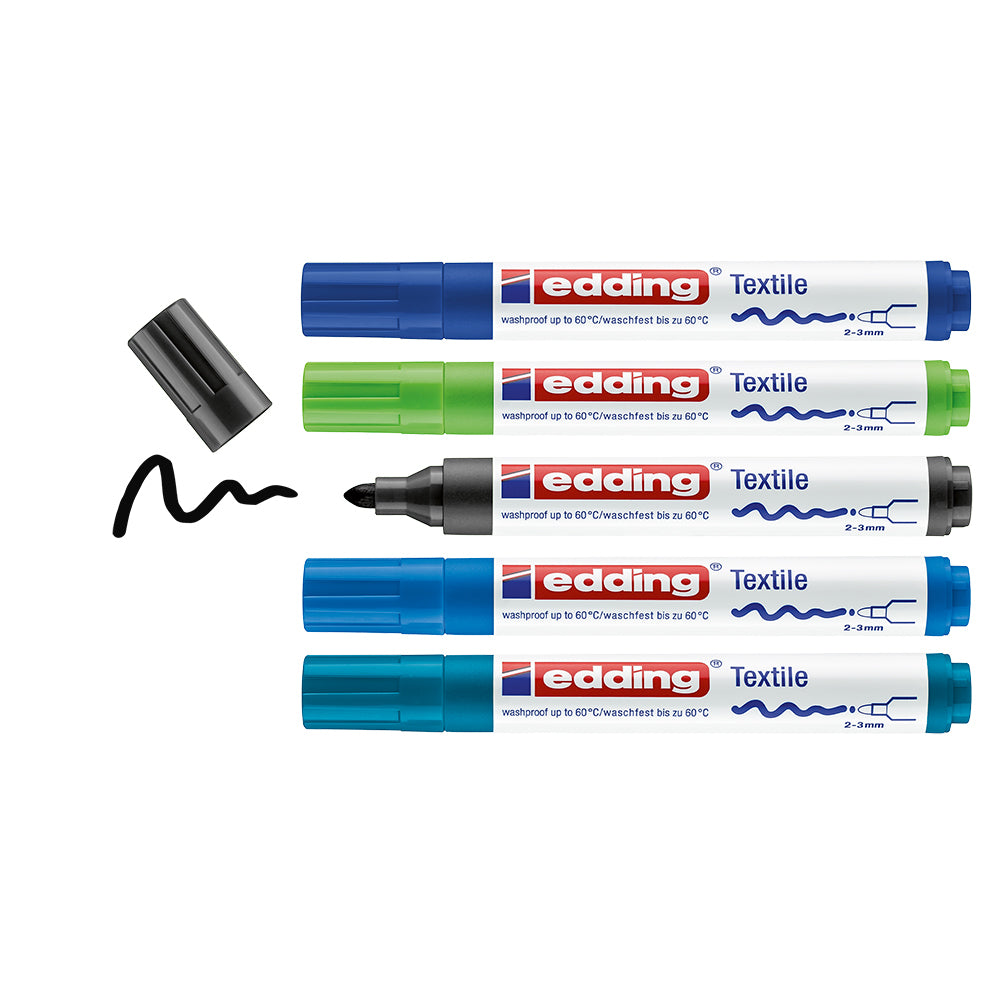 5 Marcadores Edding 4500 Multicor