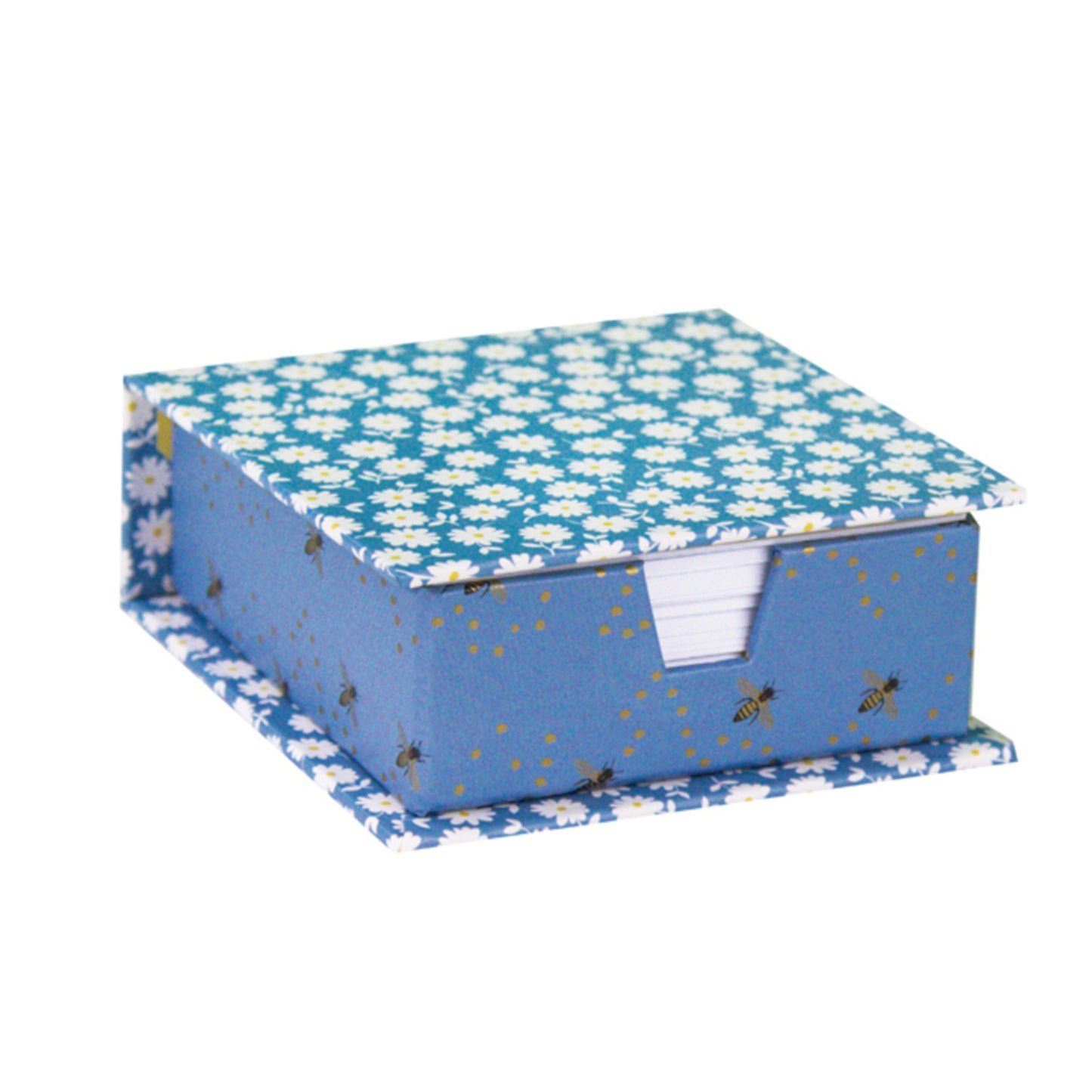 Caixa Cubo para Notas Blog Flowers