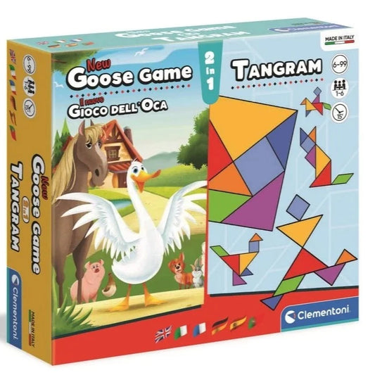 Jogo dos Gansos + Tangram - Jogos de Descoberta