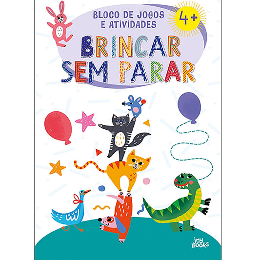 Bloco de Jogos e Atividades - Brincar Sem Parar