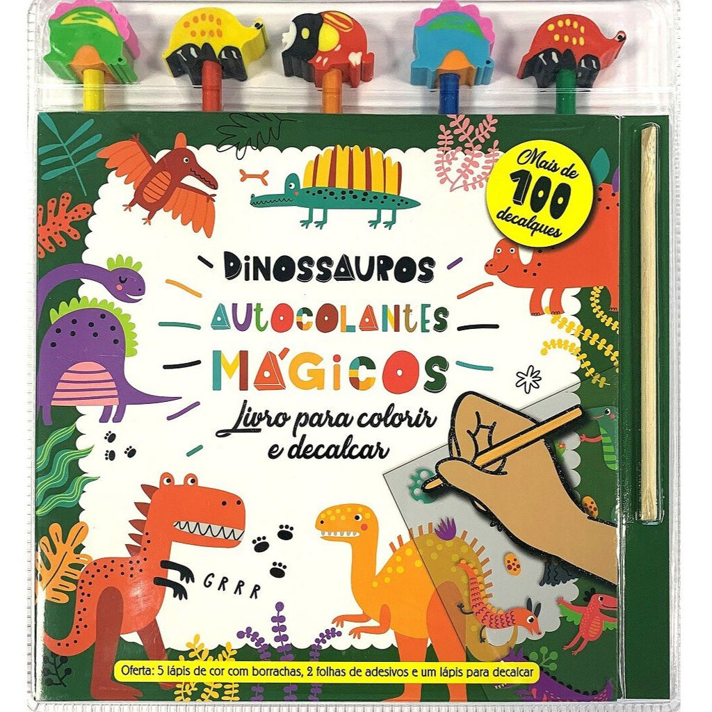 Dinossauros - Autocolantes Mágicos